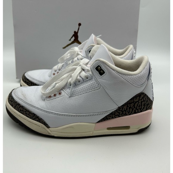 Nike Air Jordan 3 Retro Neapolitan Dark Mocha Size 8 CK9246-102 Pink with box - Picture 2 of 15